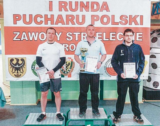 Mateusz Michalak na podium