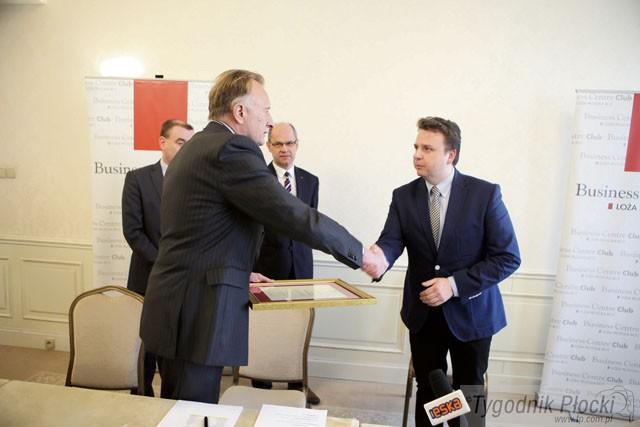 Prezydent Płocka honorowym członkiem BCC