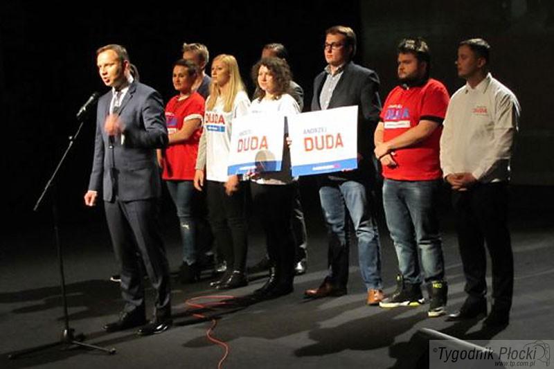 Andrzej Duda w Płocku