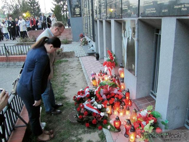 5. rocznica katastrofy smoleńskiej w Płocku
