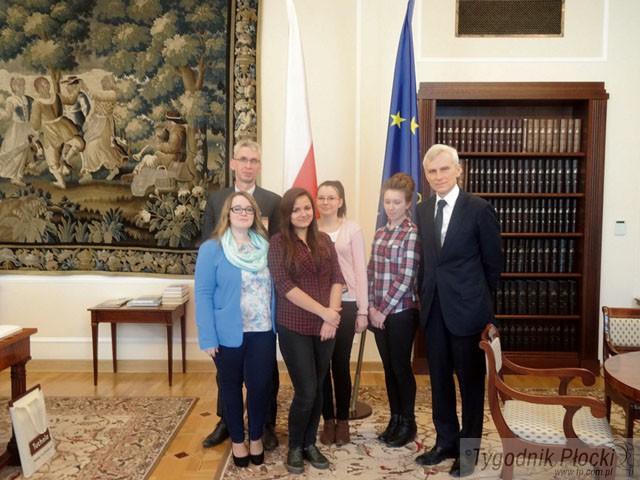 Wolontariusze w Sejmie