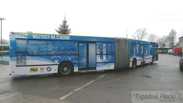 Wiślacki autobus na ulicach Płocka