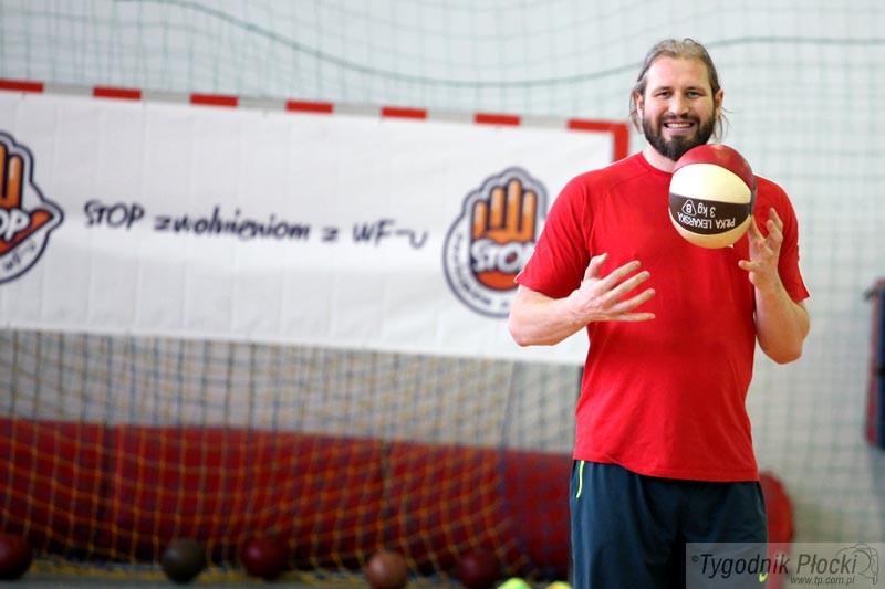 Olimpijczyk nauczycielem w płockiej szkole [ZDJĘCIA]