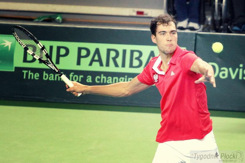 W Davis Cup 1:1, Janowicz pokonał Litwina [ZDJĘCIA]