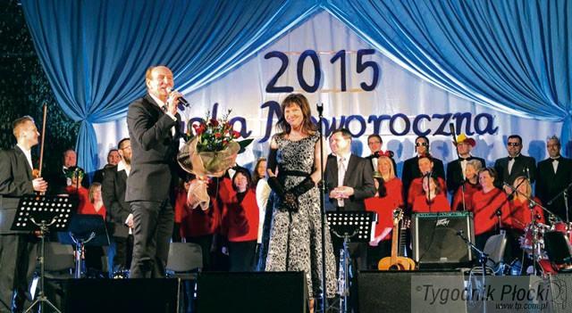Noworoczna gala z Katarzyną Jamróz