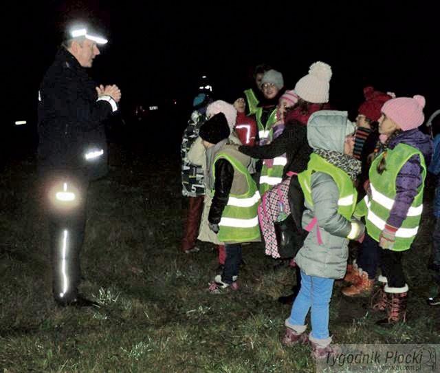 Zmrok pełen blasku na ulicy Jędrzejewo