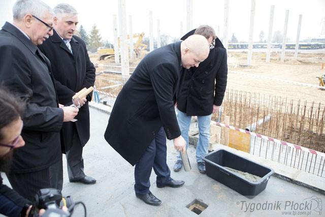 Wmurowanie aktu erekcyjnego
