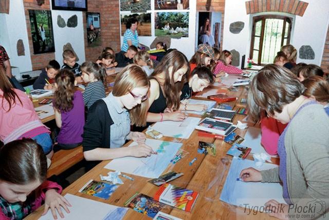 Malujemy jesień w skansenie