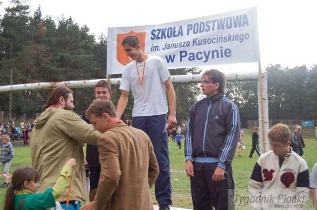 Artur Kuciapski na biegu Kusocińskiego
