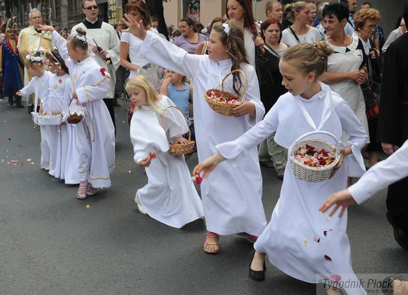 Płock: Uroczystości Bożego Ciała [ZDJĘCIA]
