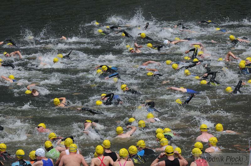 IX edycjia Triathlonu o Puchar Prezydenta miasta Płocka [ZDJĘCIA]