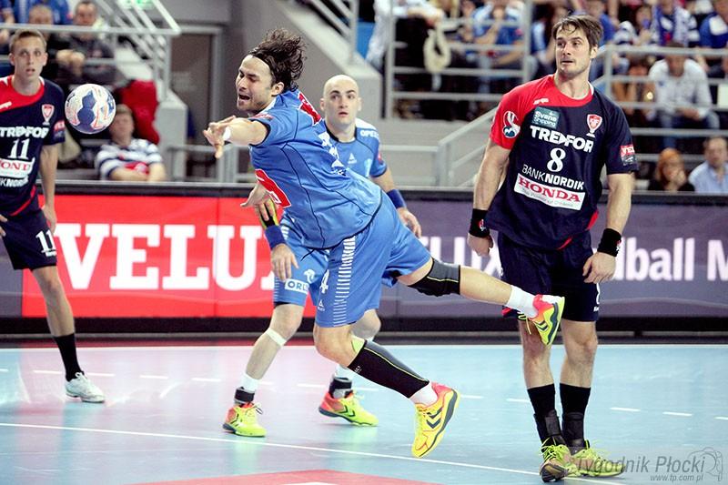 LM piłkarzy ręcznych: Orlen Wisła Płock - KIF Kolding Kopenhaga 25-26  [ZDJĘCIA]