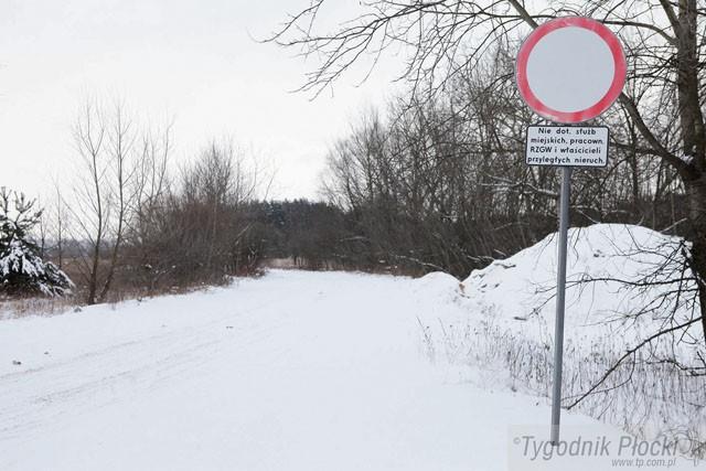Wędkarze nie mogą dojechać nad Wisłę
