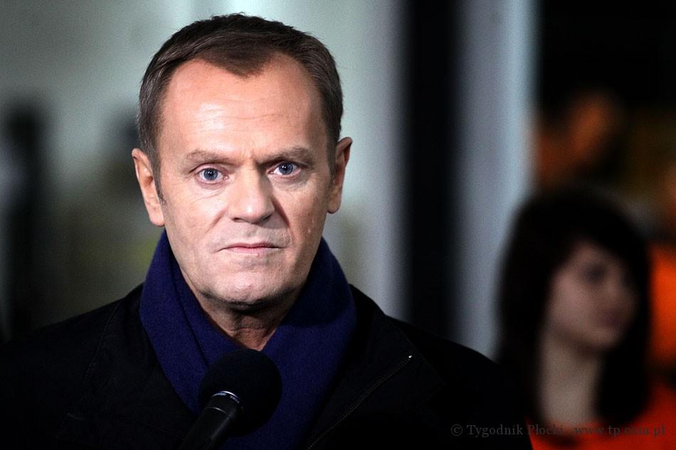 Premier Donald Tusk w Płocku [ZDJĘCIE, WIDEO]