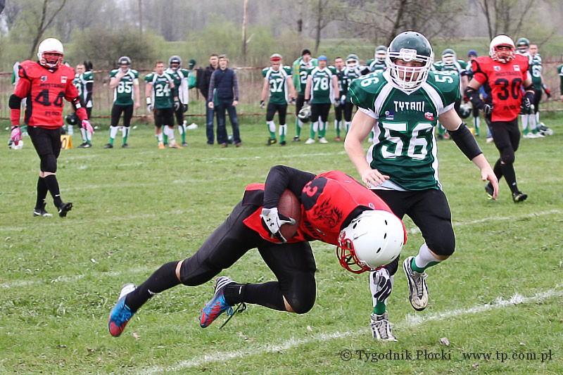 Mustangs Płock vs Tytani Lublin 12-6
