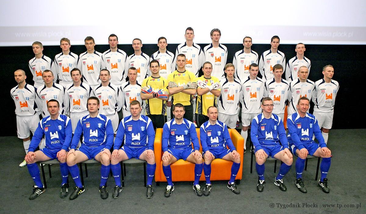 Zespół Wisły Płock - sezon wiosna rok 2013