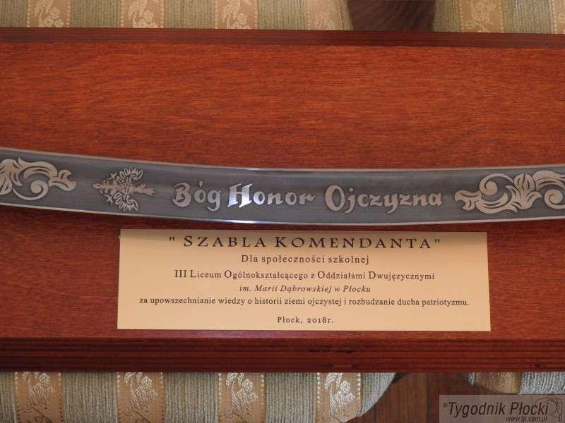 Za najlepszą opowieść o strażakach Szabla Komendanta
