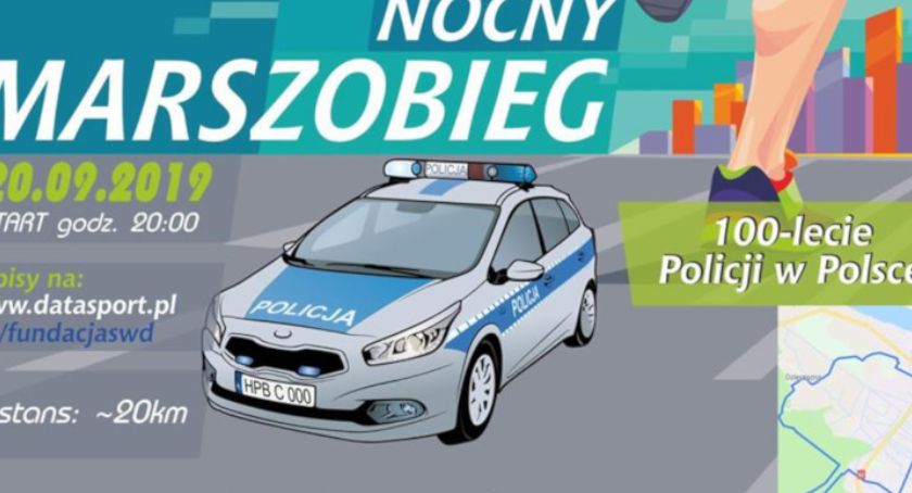 Nocny Marszobieg z okazji 100-lecia polskiej policji już 20 września