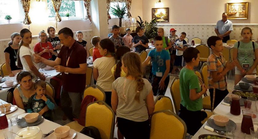 Młodzi Polacy z Wilna na wakacjach w Płocku