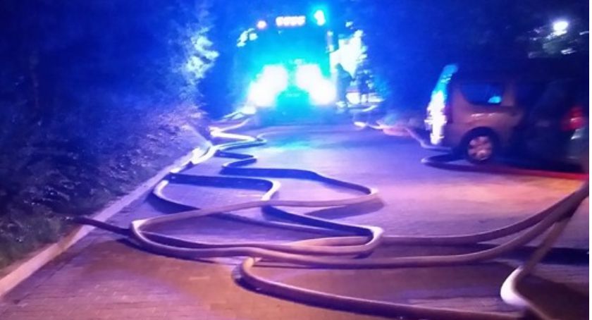 Pożar Domu Pomocy Społecznej w Nowym Miszewie [WIDEO]