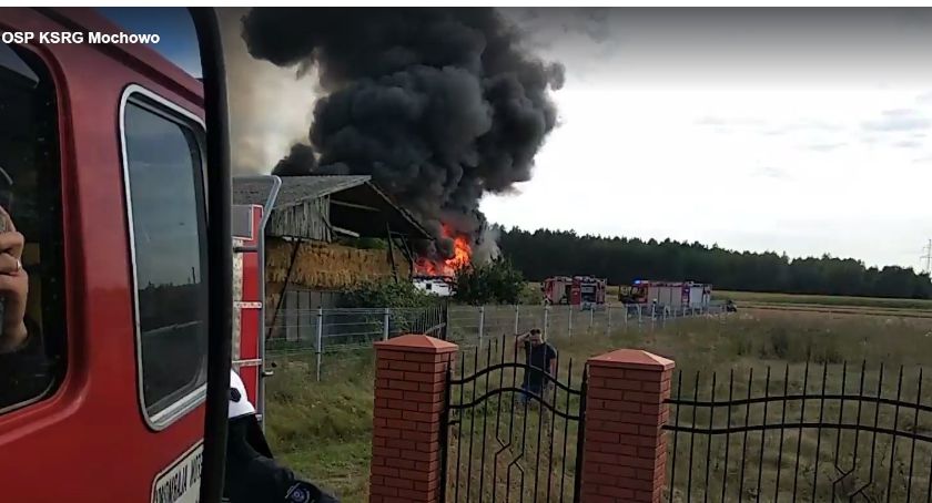 Pożar kurnika. W środku było 18 tys. kurcząt...
