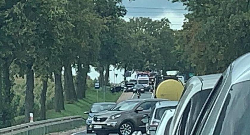 Wypadek na skrzyżowaniu na Boryszewo. Są utrudnienia w ruchu