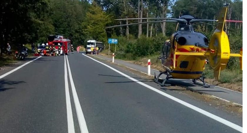 Wypadek w Grabinie 