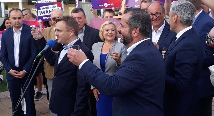 Czarzasty, Biedroń, Zandberg, Iwaniak. Lewica w Płocku walczy o głosy