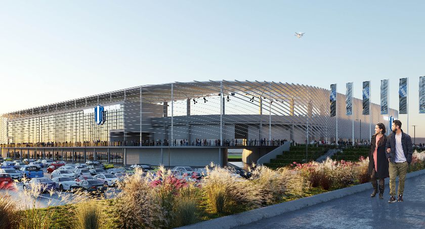 Stadion dla Nafciarzy - jest zielone światło. Zobaczcie, jak wyglądają wizualizacje