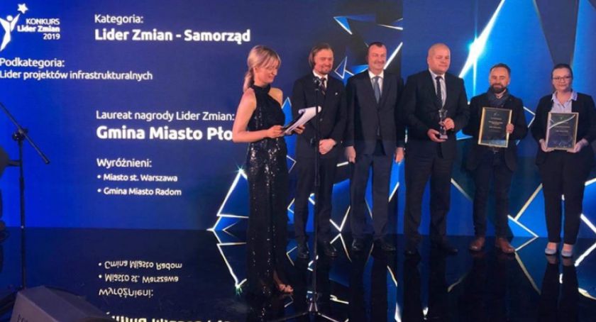 Płock liderem zmian. Miasto otrzymało nagrodę