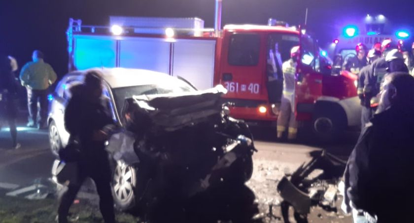 Wypadek w Bądkowie Jeziornym. Sprawcy w szpitalu zbadają krew 