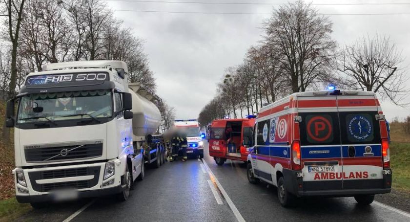 DK-62 zablokowana. Wypadek w Chmielewie [AKTUALIZACJA]