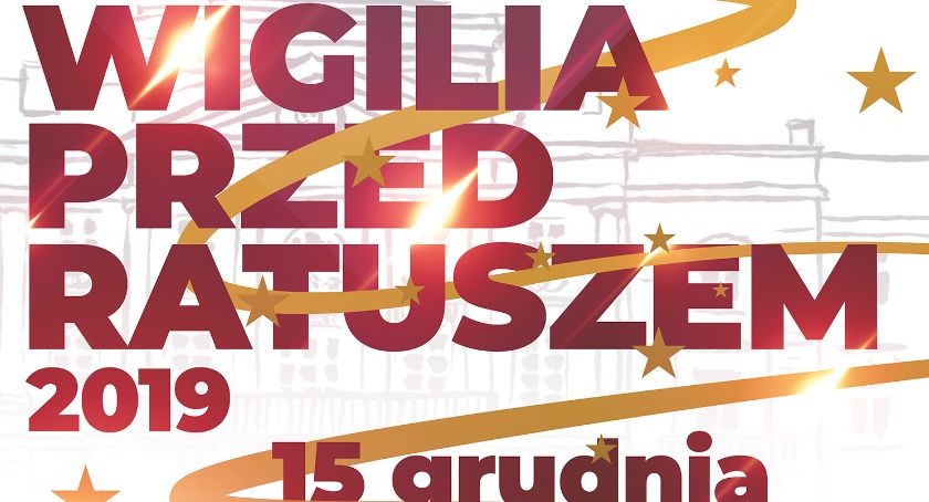 Wigilia przed płockim ratuszem