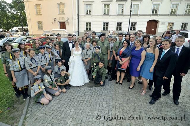 Obrączki z lilijką