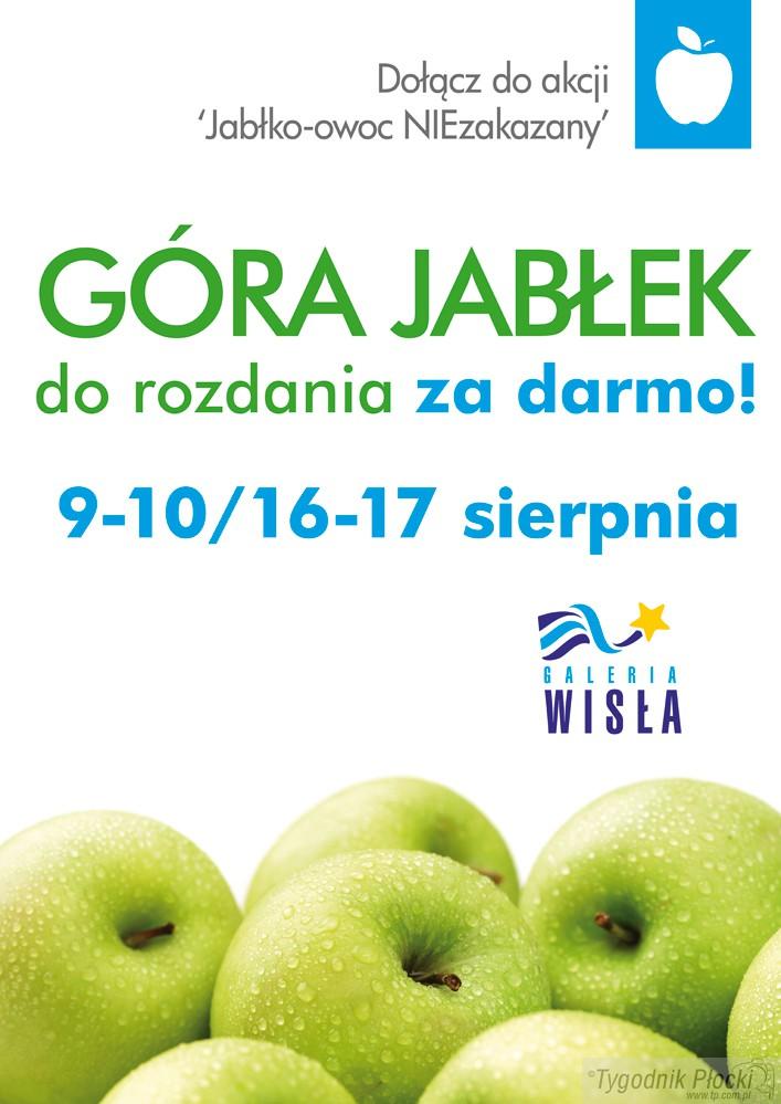 Jabłka w Galerii Wisła