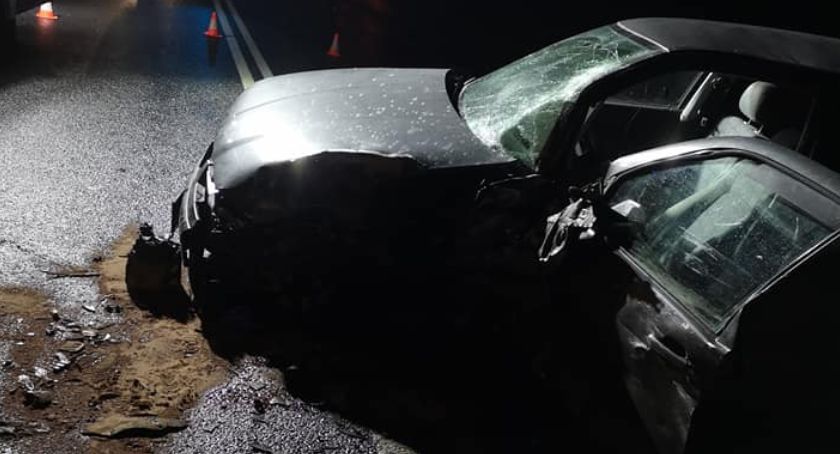 Wypadek na ul. Płockiej w Łącku. Jedna osoba poszkodowana 