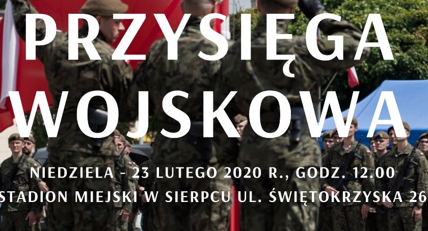 Przysięga wojskowa w Sierpcu. Już w najbliższą niedzielę