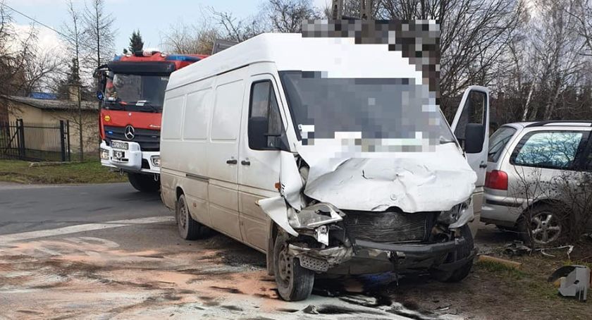 Wypadek  na ul. Płockiej. Dziecko w szpitalu