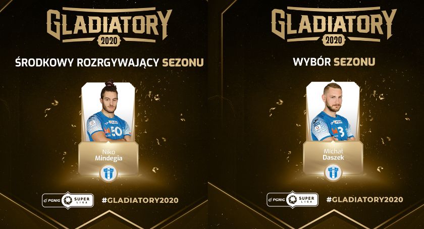 Gladiatorzy z Płocka: Michał Daszek i Niko Mindegia 
