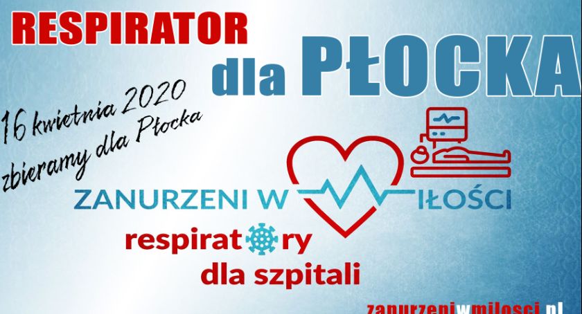 Trwa zbiórka na respirator dla płockiego szpitala