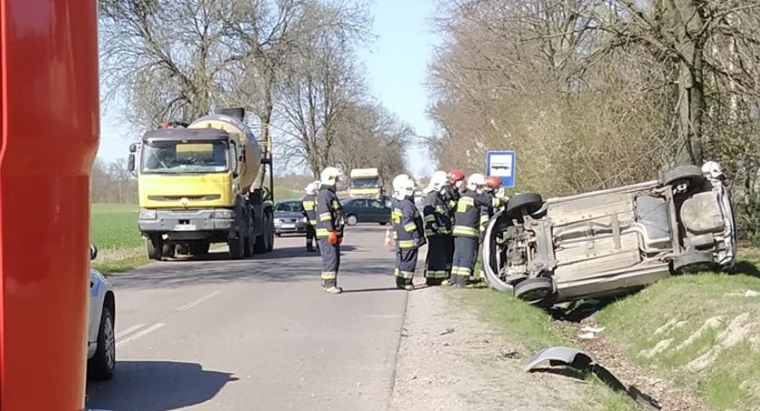 Poważny wypadek w Karwosiekach