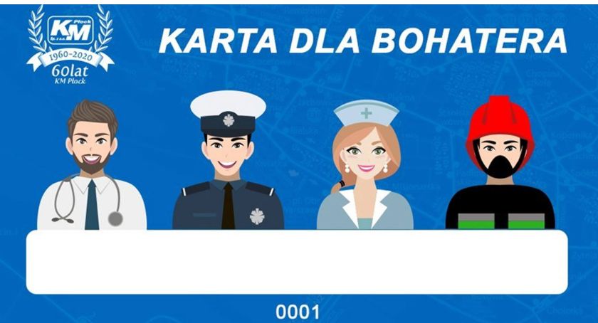 „Karta dla Bohatera”. KM dziękuje pielęgniarkom, lekarzom, ratownikom medyczny, policjantom, strażnikom miejskim