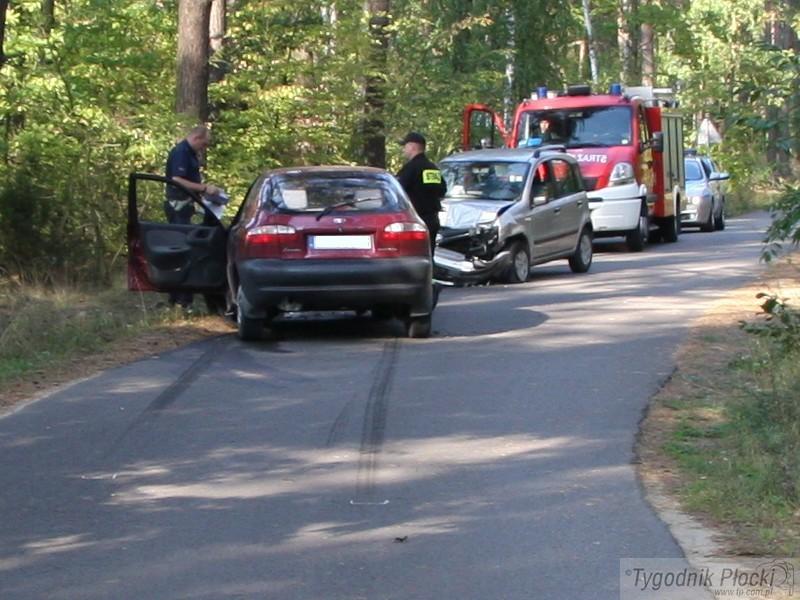 Wypadek pod Sierpcem. Sprawca nietrzeźwy