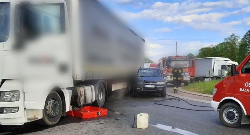 Co się stało na rondzie w Wyszogrodzie? [FOTO]