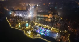 Płock. Ogrody Światła 2023. Film i zdjęcia z drona