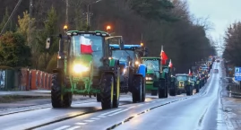 Rolnicy powiatu płockiego strajkują! Rozmawia z nimi minister rolnictwa 