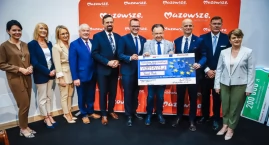 Kładka pod płockim starym mostem, ścieżka rowerowa Radzanowo-Rogozino... Jakie jeszcze projekty dofinansowano z funduszy europejskich?