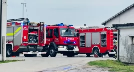 Pożar fermy drobiu w pow. sierpeckim. Szybka akcja strażaków