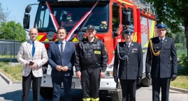 Nowy wóz właśnie oficjalnie trafił do jednostki OSP Orszymowo