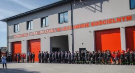 Nowa remiza i wóz bojowy dla OSP Szczawin Kościelny